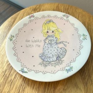 Enesco Precious Moments 1991 decorative plate